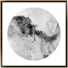 光影的詩篇 黑白藝術畫燈具的獨特魅力